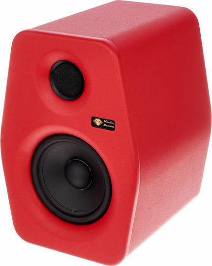 Monkey Banana Turbo 5 Ηχείo Studio Monitor 5" 80W (Τεμάχιο) Κόκκινο