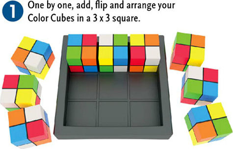 Think Fun Farbenwürfel Sudoku Rätsel für 8+ Jahre 001560