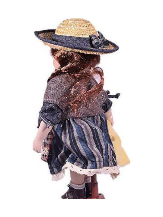 SP Souliotis Decorative Porcelain Doll made of Porcelain 16x8x30.5cm 1pcs