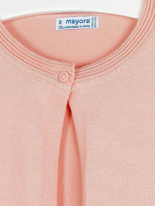 Kids Bolero Knitted Pink