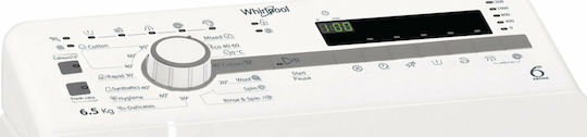 Whirlpool TDLR 65230SS EU / N Toplader-Waschmaschine 6.5kg 1200 Umdrehungen