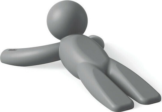 Door Wedge Buddy Plastic Γκρι 2pcs