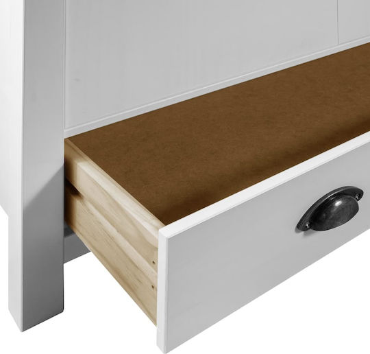 Double Door Wardrobe Hill 89x50x170cm