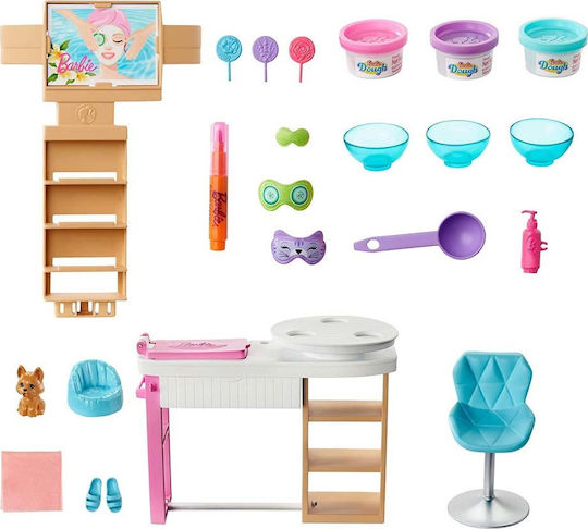 Barbie Wellness - Schönheitsinstitut Puppenset für 4+ Jahre+ Jahre