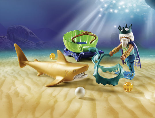 Playmobil Magic Sea King with Shark Carriage για 4 ετών