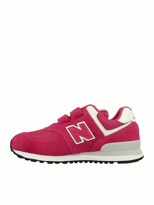 New Balance Παιδικά Sneakers 574 με Σκρατς για Κορίτσι Ροζ