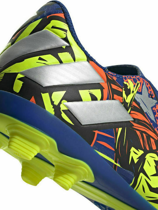 Παιδικά Ποδοσφαιρικά Παπούτσια Nemeziz Messi 19.4 με Τάπες Πολύχρωμα