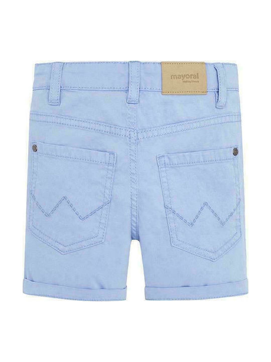 Mayoral Kids Shorts/Bermuda Fabric Light Blue