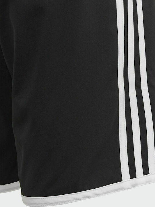 adidas 3-Stripes Kids Swimwear Swim Shorts Black