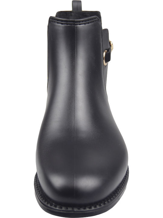 Women's Short Wellies Black