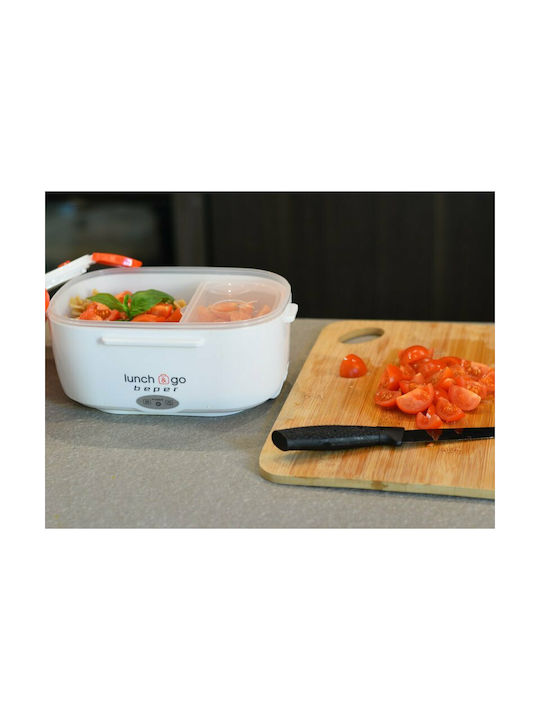Beper Plastic Electric Lunch Box Yellow 1100ml