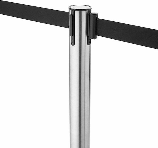 Next Systems Κολωνάκι Δαπέδου Μαύρο Σετ με Ιμάντα 2mx91cm SBL-200-4