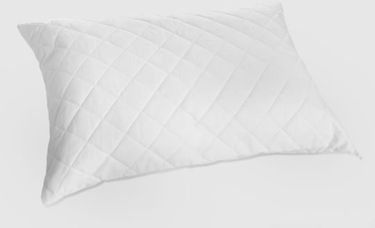 La Luna Protective Cover Single Waterproof with Skirt Smoothy White 100x200+35cm