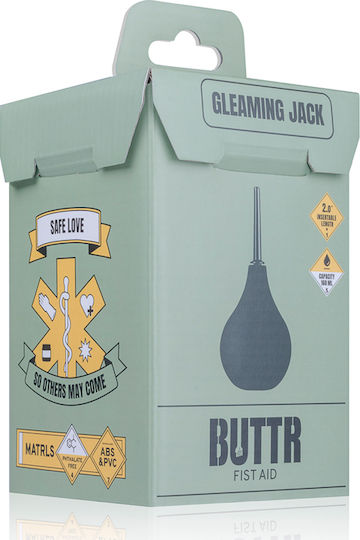 Buttr Gleaming Jack Πρωκτικό Ντους 160ml Μαύρο 15cm