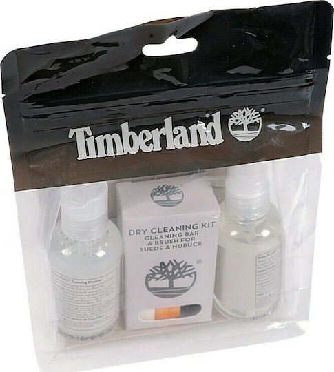 Timberland Set de Îngrijire pentru Încălțăminte Suede Alb 3buc