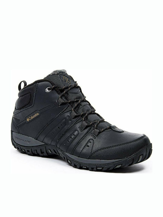 Columbia Woodburn II Chukka Ανδρικά Ορειβατικά Μποτάκια Μαύρα
