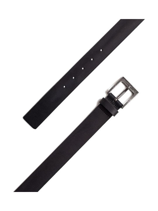 Men's Belt Leather Black