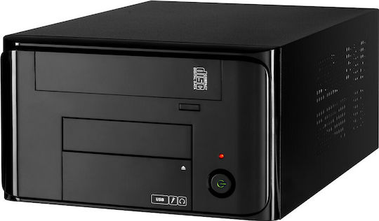 Inter-Tech MI-008 ITX Mini Tower Computer Case Black