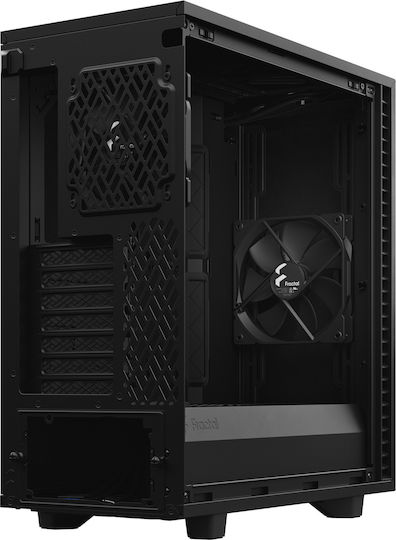 Fractal Design Define 7 Compact Midi Tower Κουτί Υπολογιστή Μαύρο