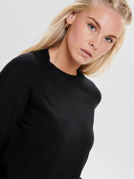 Women's Long Sleeve Sweater Black