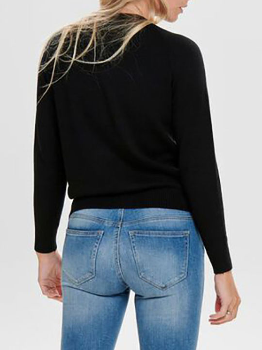 Women's Long Sleeve Sweater Black