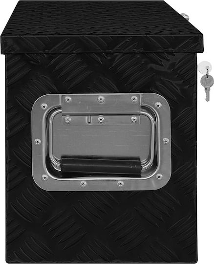 vidaXL Tool Storage Aluminum Box W80xD30xH35cm 146442