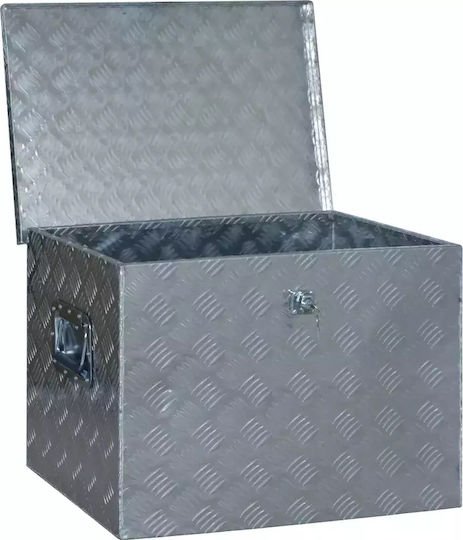 vidaXL Tool Storage Aluminum Box W61xD43xH45.5cm 144847