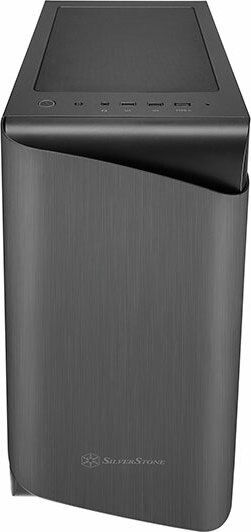 Silverstone Seta A1 Midi Tower Κουτί Υπολογιστή Μαύρο