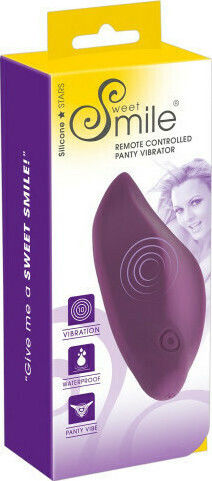 You2Toys Sweet Smile Panty Vibrator Clitoral Vibrator 11.5cm Violet