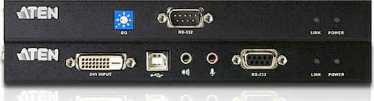 Aten CE600 KVM & Data Switch με Audio / DVI / RS-232