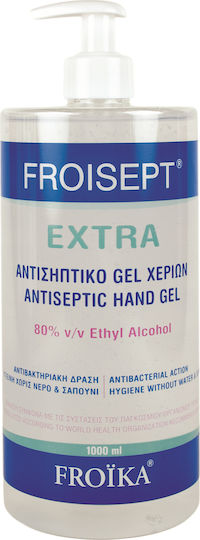 Froika Froisept Extra Antiseptic Hand Gel with Pump 1000ml