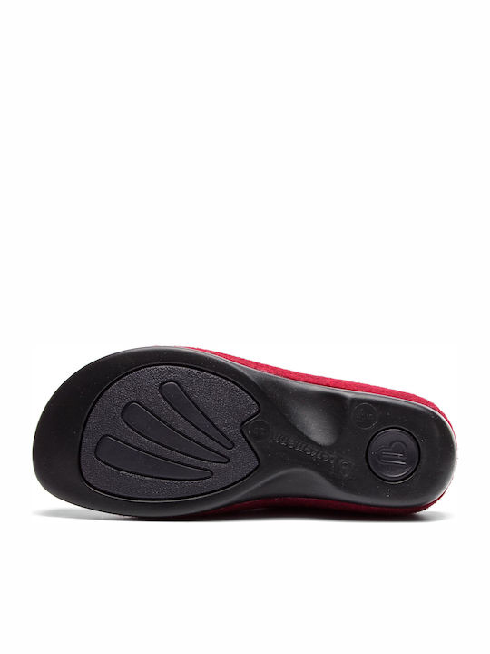 Florina Women's Slipper In Red Colour