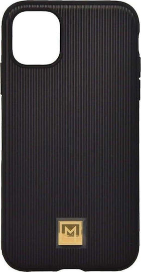 Spigen La Manon Classy Back Cover Σιλικόνης Μαύρο (iPhone 11 Pro)
