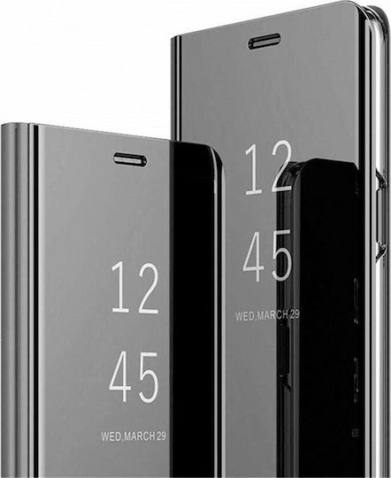 Hurtel Clear View Book Πλαστικό Μαύρο (Huawei P Smart 2019)