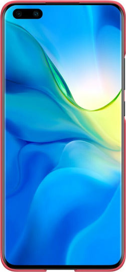 Nillkin Super Frosted Back Cover Plastic Roșu (Huawei P40 Pro)