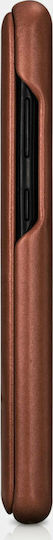 iCarer Curved Edge Vintage Book Δερμάτινο / Δερματίνης Καφέ (Galaxy S20 Ultra)