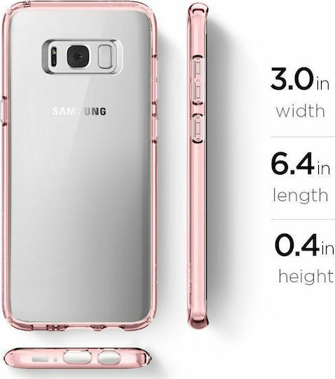 Spigen Ultra Hybrid Back Cover Plastic 2mm Transparent (Galaxy S8+)