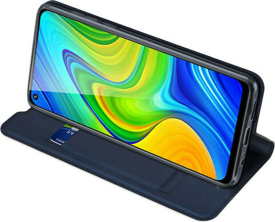 Dux Ducis Skin Pro Book Synthetic Leather Blue (Redmi Note 9) 02089