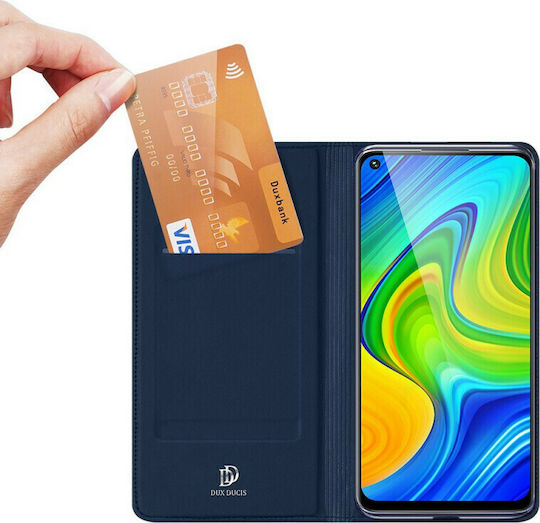 Dux Ducis Skin Pro Book Synthetic Leather Blue (Redmi Note 9) 02089