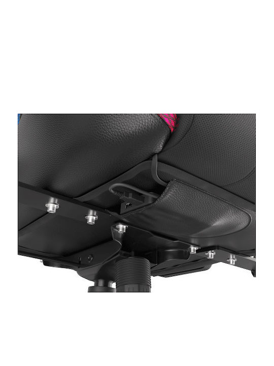 Genesis Trit 500 RGB Καρέκλα Gaming Δερματίνης με RGB Φωτισμό Μαύρη