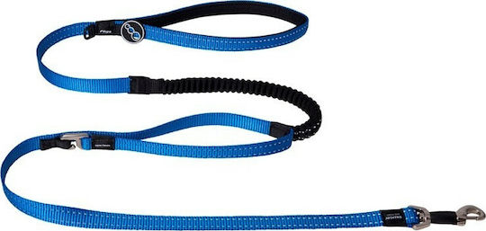 Rogz Dog Leash/Lead Strap Utility Snake Control Medium 16mm/1.4m (Blue) in Blue color 4m RGHLOC16B