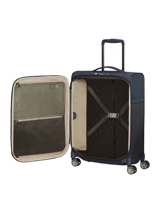 Samsonite Airea Cabin Fabric Black Suitcase With 4 Wheels Height 55cm