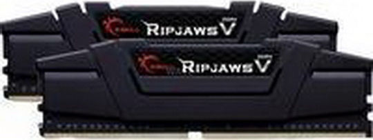 G.Skill Ripjaws V 16GB DDR4 RAM με 2 Modules (2x8GB) και Ταχύτητα 3200 για Desktop