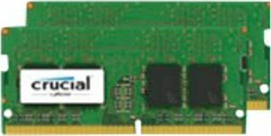 Crucial 16GB DDR4 RAM cu 2 module (2x8GB) și Viteză 2400 pentru