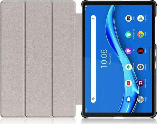 Tri-Fold Flip Cover Ροζ Χρυσή (Lenovo Tab M10 Plus 10.3")