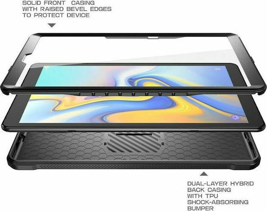 Supcase Unicorn Beetle Pro Samsung Задна Корица Издръжлива Черна Галакси Таб С6 Лайт 10.4