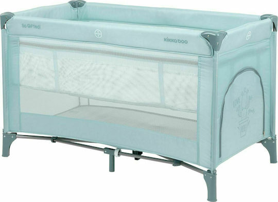 Kikka Boo So Gifted Кошара за игра 2 Нива с Матрак Мента 124x64см