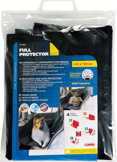 Lampa Full Protector Basic Seat Cover Car for Dog 145x150cm