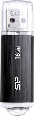 Silicon Power Ultima U02 16GB USB 2.0 Stick Black