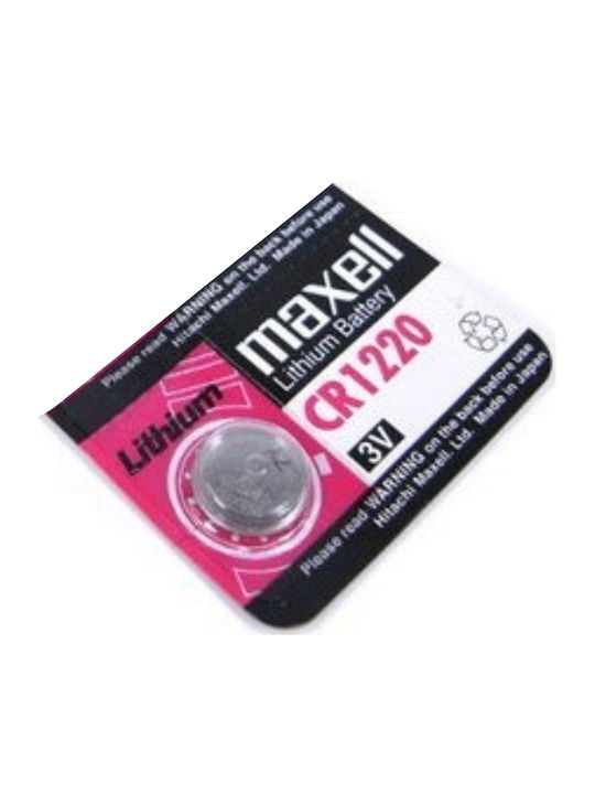 Maxell Lithium Uhrenbatterie Cr1220 3V